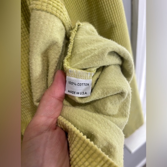 Bryn Walker Cotton Corduroy Waffle Shirt Jacket Size Small Button Up Shacket - Picture 5 of 9